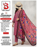 Floral Breeze Lawn Suit