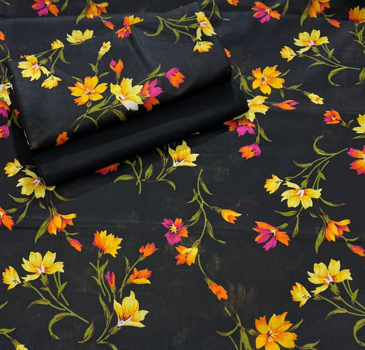 Amber Heritage Printed Lawn Suit