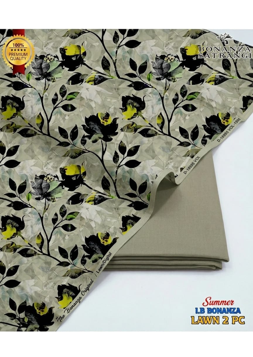 Amber Heritage Printed Lawn Suit